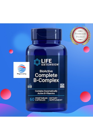 Bioactive Complete B-complex Takviye Edici Gıda 60 Kapsül