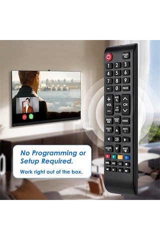 Samsung Uyumlu-tv-remote Uzaktan Kumanda Tüm Samsung Uyumlu Lcd 3d Akıllı Tv