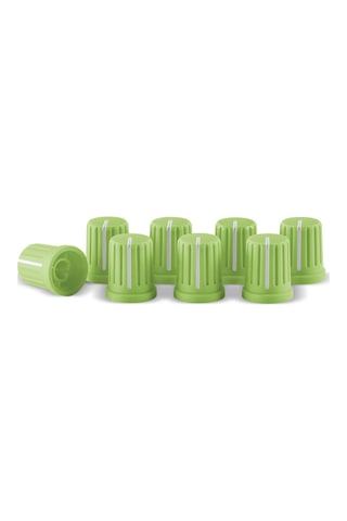 Knob Cap Set Green Set Of 8