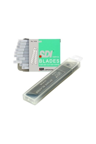 Sdı Maket Bıçağı Yedeği 1404 Geniş Tip 10 Tüp 100 Ad.