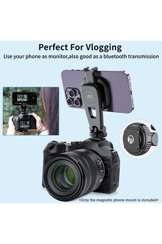 Vrig Vrig Mg-03 Taşınabilir Manyetik Telefon Montajı Telefon Siyah