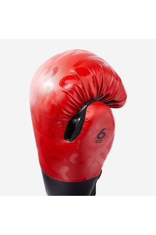Domyos Çocuk Boks Eldiveni - Kırmızı 6 Oz