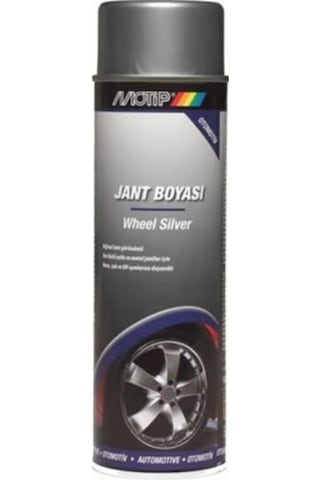 Motip Üniversal Akrilik Jant Boyası Spreyi Gümüş 500 ML Motip Üniversal Akrilik Jant Boyası Spreyi Gümüş 500 ML