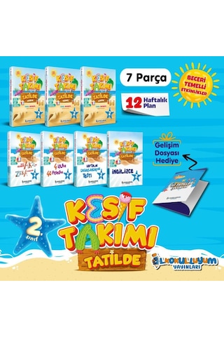 2.sınıf Keşif Takımı Tatilde Eğitim Seti 2.sınıf Keşif Takımı Tatilde Eğitim Seti