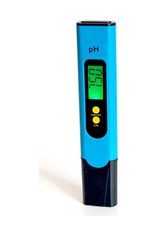 Konesam Portatif Ph Ölçer Kalibrasyonlu Su Kalitesi Testeri, Hassasiyet 0.01, Tek Tuşluk Okuma, Mavi Ph01 Çok Renkli