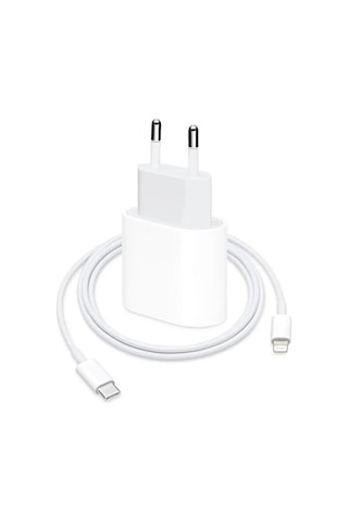 İphone Hızlı Şarj Aleti Adaptör + Lightning Kablo 6 7 8 X 11 12 13 14 Pro Max Plus Uyumlu 25w İos