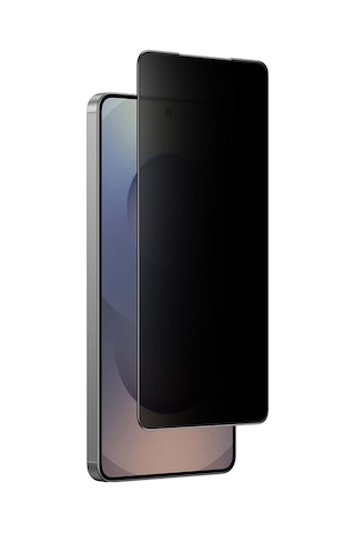 Galaxy S26 Ultra Uyumlu Amazingthing Radix Privacy Parmak İzi Bırakmayan Cam Ekran Koruyucu Siyah