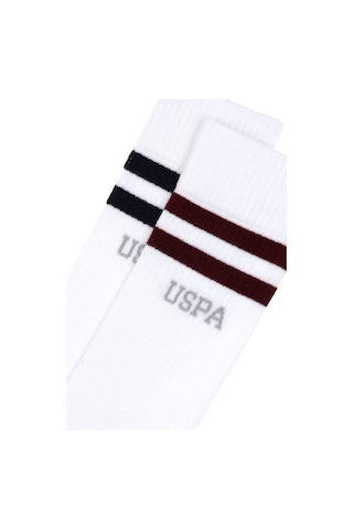 U.S. Polo Assn. U.s. Polo Assn. Erkek Beyaz Çorap Tenis 50317940-vr013