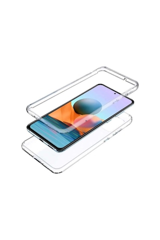 Xiaomi Redmi Note 10 Kılıf Zore Enjoy Kapak Renksiz