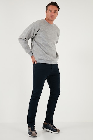 Buratti Streç Pamuklu Regular Fit Normal Bel Düz Paça Erkek Pantolon 674002 Lacivert