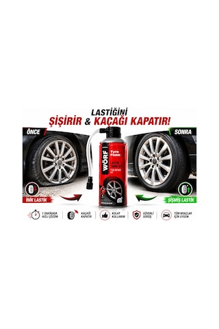 Lastik Tamir Kiti 400 Ml. Lastik Tamir Köpüğü Sprey