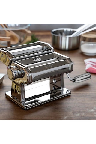 Marcato Design Atlas 150 Plus Italyan Makarna Makinesi Gümüş