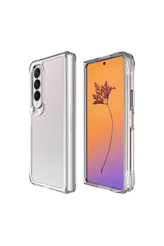 Zore Samsung Galaxy Z Fold 4 Uyumlu Omsy Vonn Kılıf-renksiz