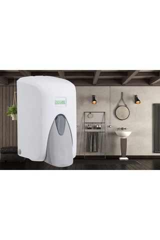 Vialli S5  Hazneli Dezenfektan Dispenseri 500 Ml Beyaz