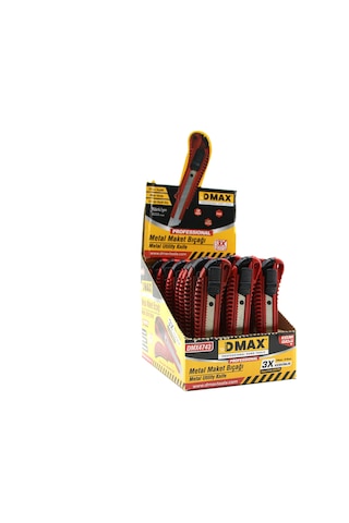 Büyük Metal Falçata Maket Bıçağı 18mm 1 Adet