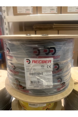 Reçber Cat 6 H.f. U/utp Sl400 23 Awg 500 M. Makara Gri