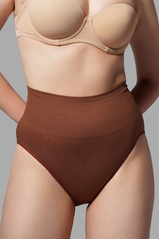 Fit Women Toparlayıcı Yüksek Bel Külot 1010 Kahverengi