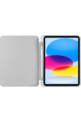 İpad 11.nesil 11 İnç 2025 A16 Uyumlu Üçgen Katlanabilir Kalemlikli Yatay Dikey Standlı Akıllı Kılıf Kapaklı Kılıf