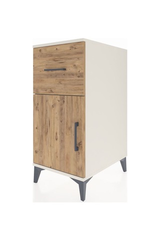 Kronos Komodin Tek Raflı Tek Çekmeceli Tek Kapaklı 44x59x96 Aytaşı-çam Aytası