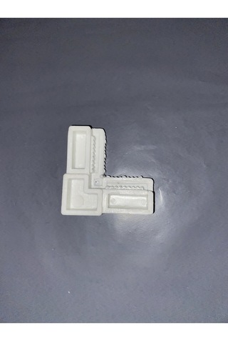 Sineklik 17/25 Plastik Köşe Takozu L Bağlantı Aparatı 8 Adet