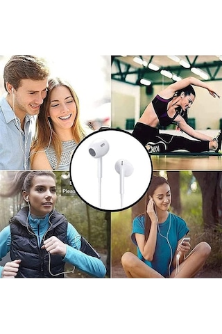 Willowhaven Lightning Uyumlu Kiboule Kablolu Kulaklık - Pop-up Bağlantı, Mikrofonlu, Kaliteli Ses, Spor/müzik Oynatımı Diğer