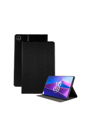 Butu Lenovo Uyumlu Tab M10 Plus 3rd Gen / Xiaoxin Pad 2022 10.6 İnç Çizilmez Pu Deri + Tpu Tablet Kılıfı Darbeye Dayanıklı Koruyucu Kılıf
