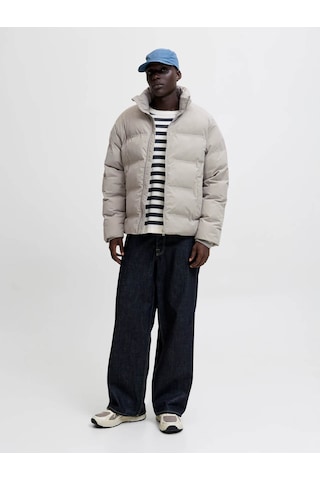 Jack & Jones Jjesoho Puffer Gri Erkek Mont 12278750 Gri
