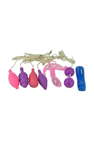 Truva Shop Climax New Combo 6 Çeşit Titreşimli Lüks Vibratör Seti Anal Mastürbatör