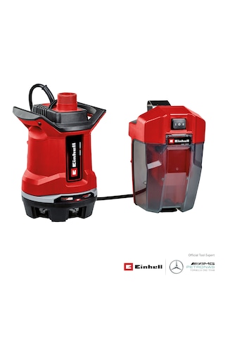 Einhell GE-DP 18/25 Li - Solo, Akülü Dalgıç Pompa - Kirli Su (Akü ve şarj cihazı dahil değildir) - 4181580