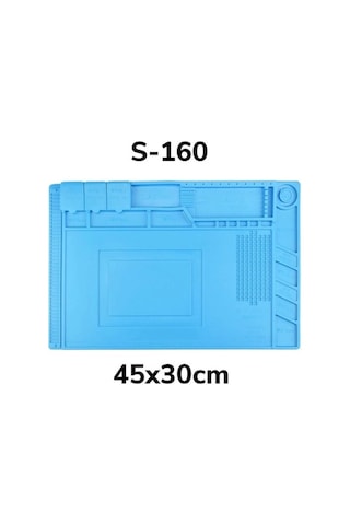 S160 Isıya Dayanıklı Silikon Ped Mıknatıslı Tamir Pedi 45X30Cm (533634623)