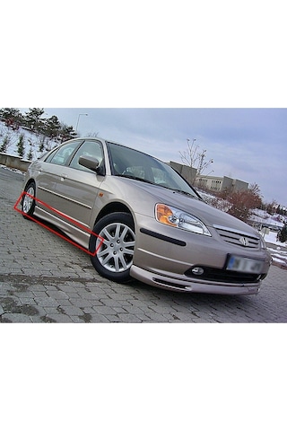 Honda Civic Vtec 2 Marşpiyel Sağ Sol Takım Fiberglass Boyasız