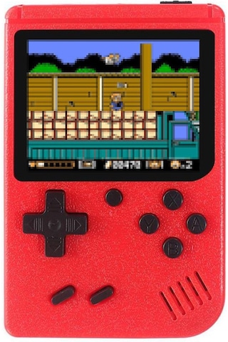 Taşınabilir El Mini Oyun Konsolları Gamepad İle 3 İnç Tam Renkli Ekran Dahili 800 Retro Oyun 1020mah Pil Desteği Av Çıkışı