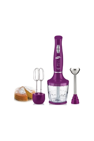 Goldmaster Gm-7240M Yasemin Blender Seti Mor