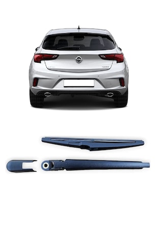 Opel Astra K 2015-2021 Uyumlu Arka Cam Silecek Kolu Ve Süpürgesi Kapak Takım 13419000 13256921