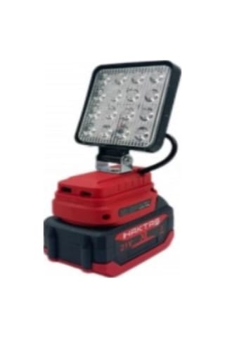 Algaride Hkt112 Akülü Led Lamba Usb Şarjlı Tek Bataryalı 10 Pilli Güçlü El Feneri