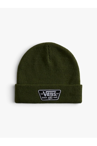 Vans Knu Patch Beanie Uniseks Yeşil - Vn000x6b
