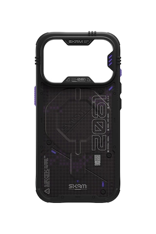 Apple Uyumlu iPhone 18 Pro Max Uyumlu Kılıf M-safe Şarj Özellikli Airbag Tasarımlı Skinarma Vigor Xe Kapak Mor