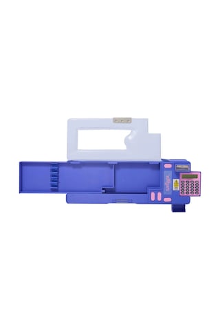Smiggle - Epic Hesap Makineli Otomatik Kalem Kutusu Desenli