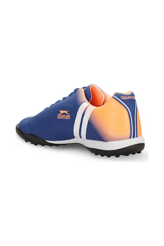 Slazenger MARK HS Çocuk Halı Saha Saks Mavi Futbol Ayakkabısı
