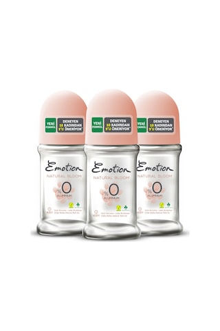 Emotion Natural Bloom Kadın Roll On 3 x 50 ML