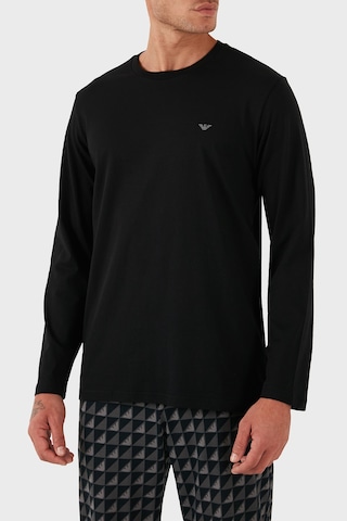Emporio Armani Erkek Pijama Takımı Em000611 Af14994 Mc273 Siyah Siyah