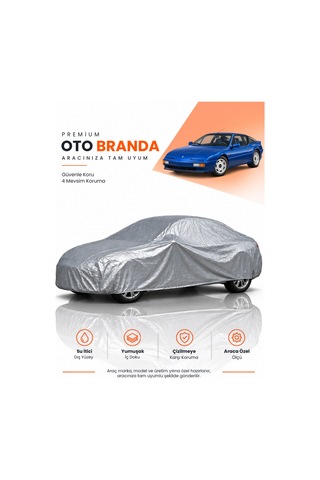 Renault Alpine 1985-1995 Coupe Uyumlu Araba Brandası Oto Branda Araba Örtüsü Araç Çadırı