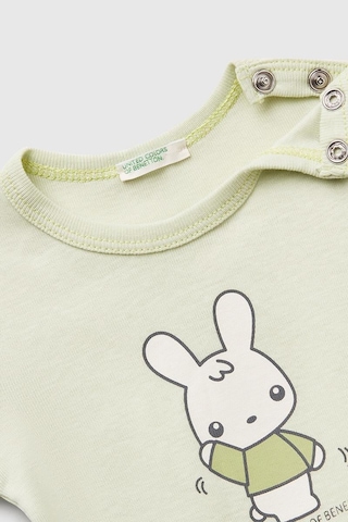 United Colors Of Benetton Kız Bebek T Shirt A.yeşil 3ı9wa1062-1421 Yeşil