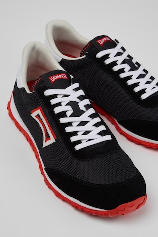 Camper Drift Walk Erkek Çok Renkli Tekstil Ve Nubuk Deri Spor Ayakkabı-15181 Siyah