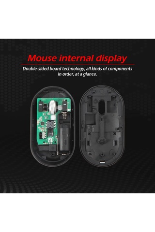 F-11 Üç Modlu Mini Kablosuz Bluetooth 2.4g 2400 Dpı Mouse