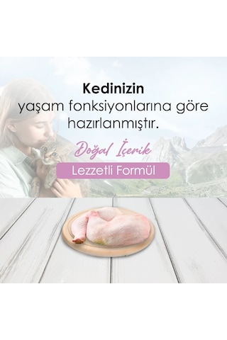 Bonnie Tavuklu Yavru Kedi Maması 3 x 1500 G