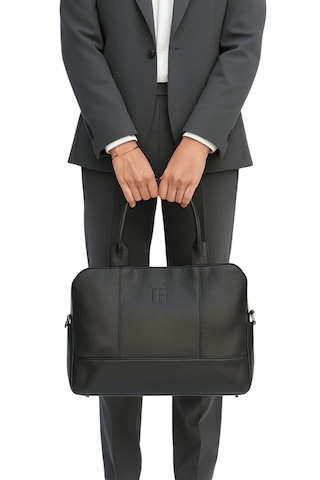 Evrak Çantası Kadın Büyük Geniş Hacimli Günlük Şık El Omuz Çantası Siyah