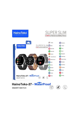 Hainoteko-27 Akıllı Saat ( Haino Teko Türkiye Garantili)