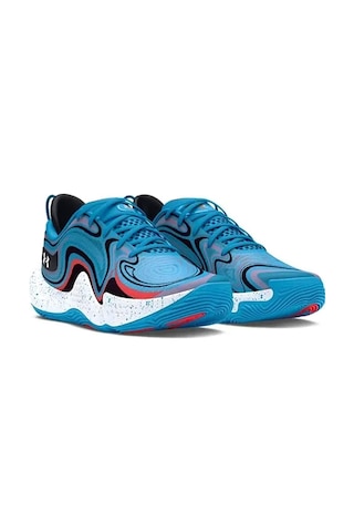 Under Armour Ua Spawn 6 Mm Erkek Basketbol Ayakkabısı 3027259-400 Mavi-mavi Mavi