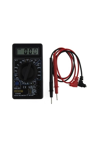 Agoodshop Dt830b Yüksek Emniyet Ac / Dc Multimetre Lcd Dijital Volt Ohm Tester Metre Voltmetre Ermetre